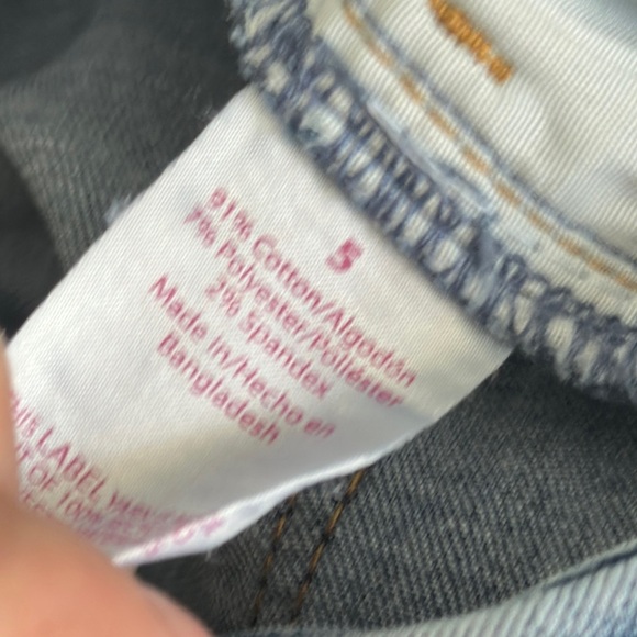 No Boundaries Blue High Rise Jeans Classic Fit - Picture 4 of 8